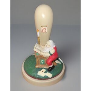 VTG 1995 Brown Bag Cookie Art The Cookie Stamp Press with Handle #12 Christmas